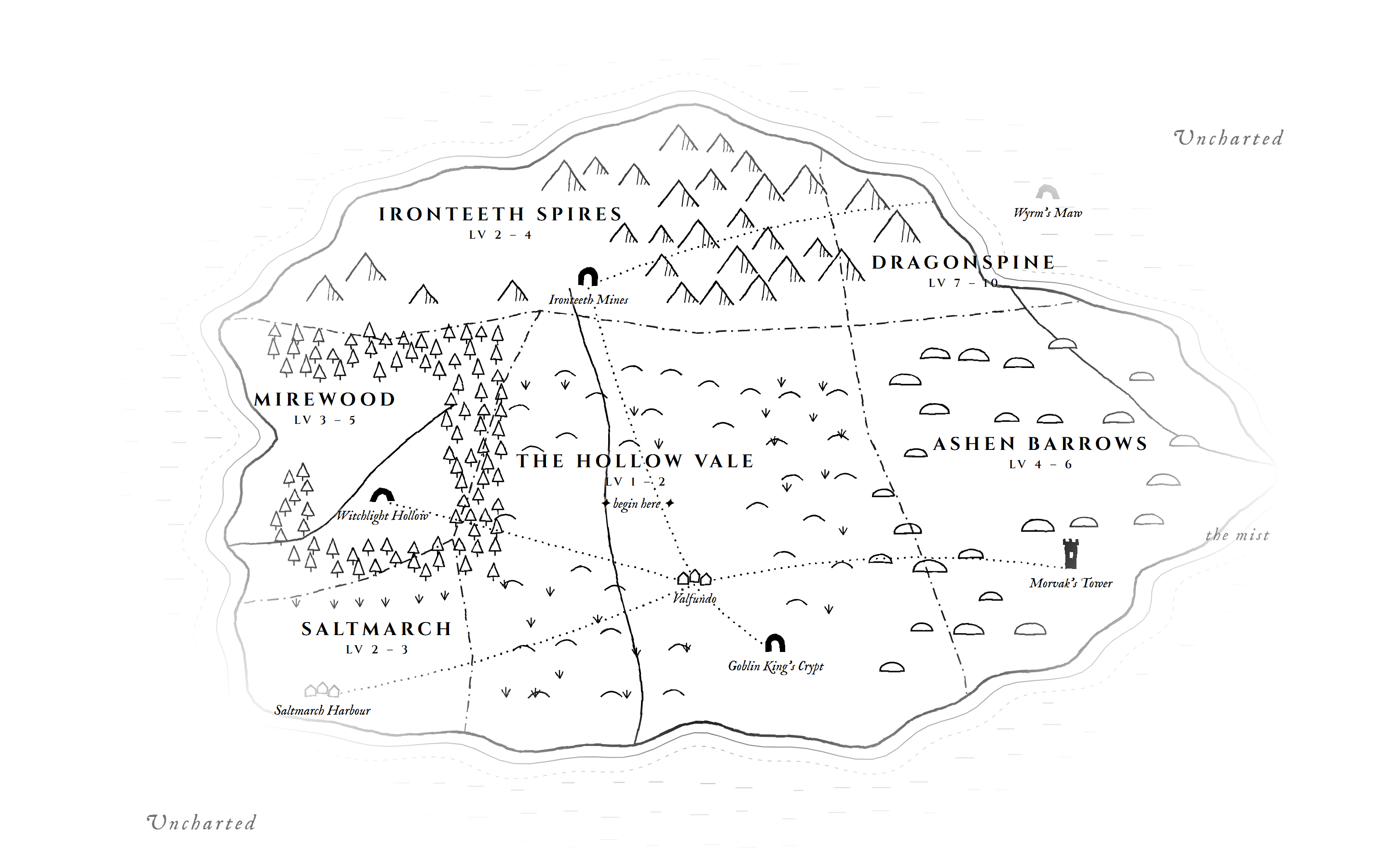 World map of Season 01